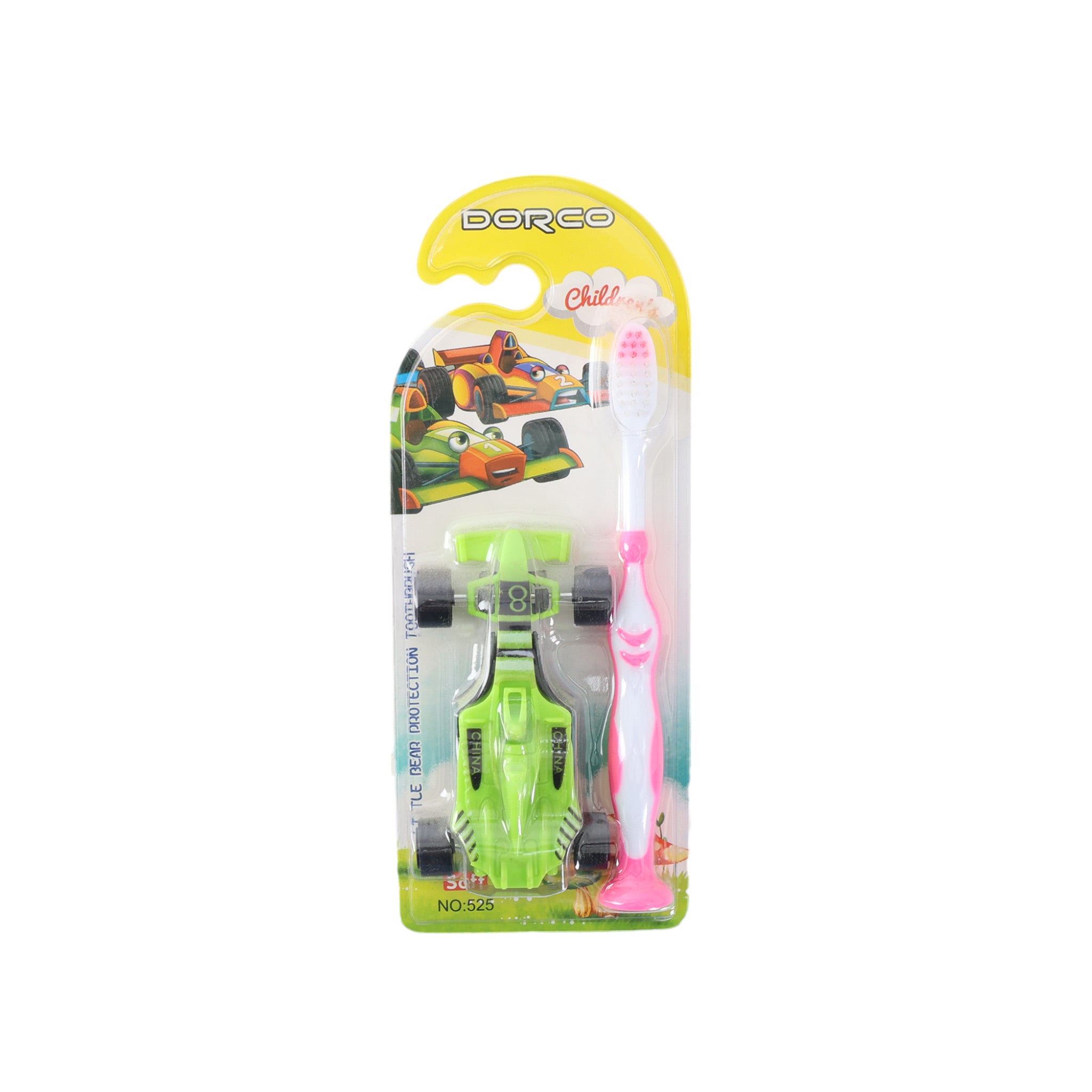 DORCO Kids Teeth Brush with Toy