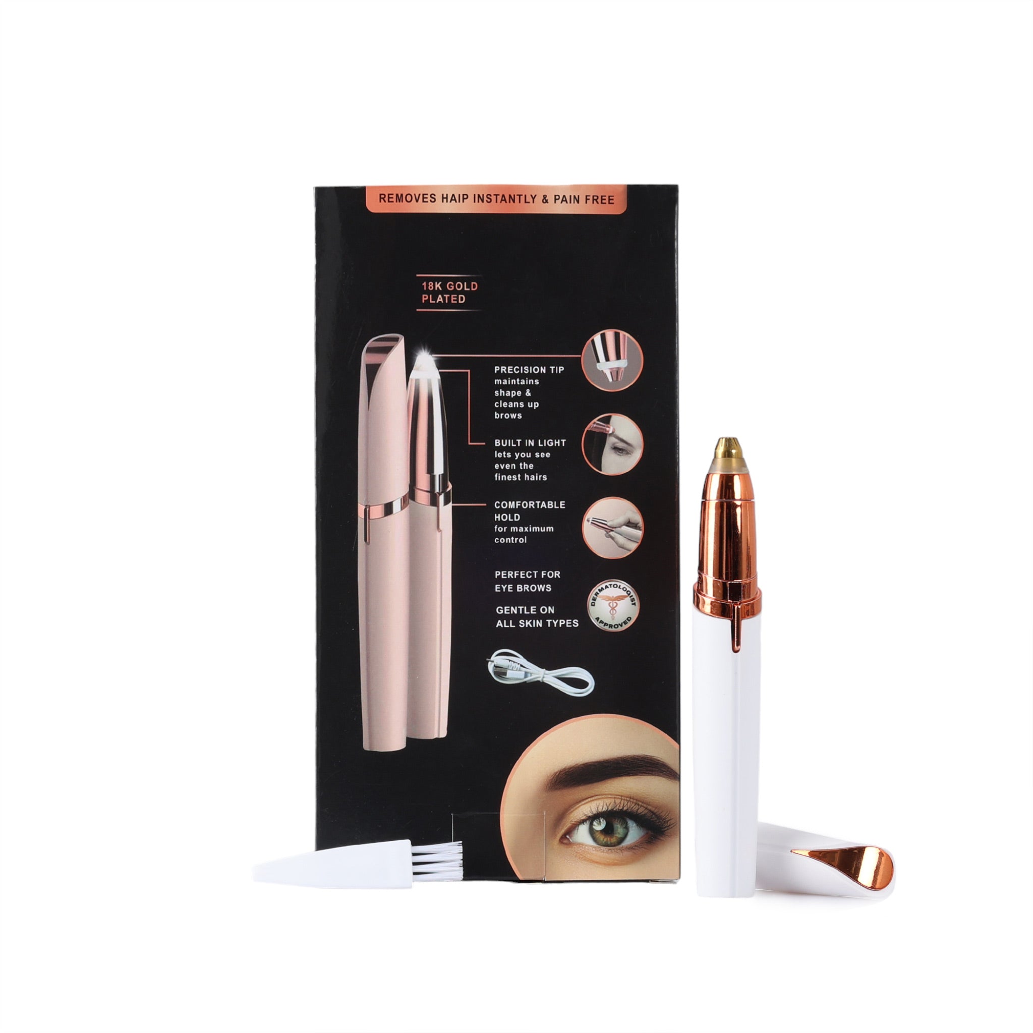 Flawlbss Electric Eyebrow Remover Device