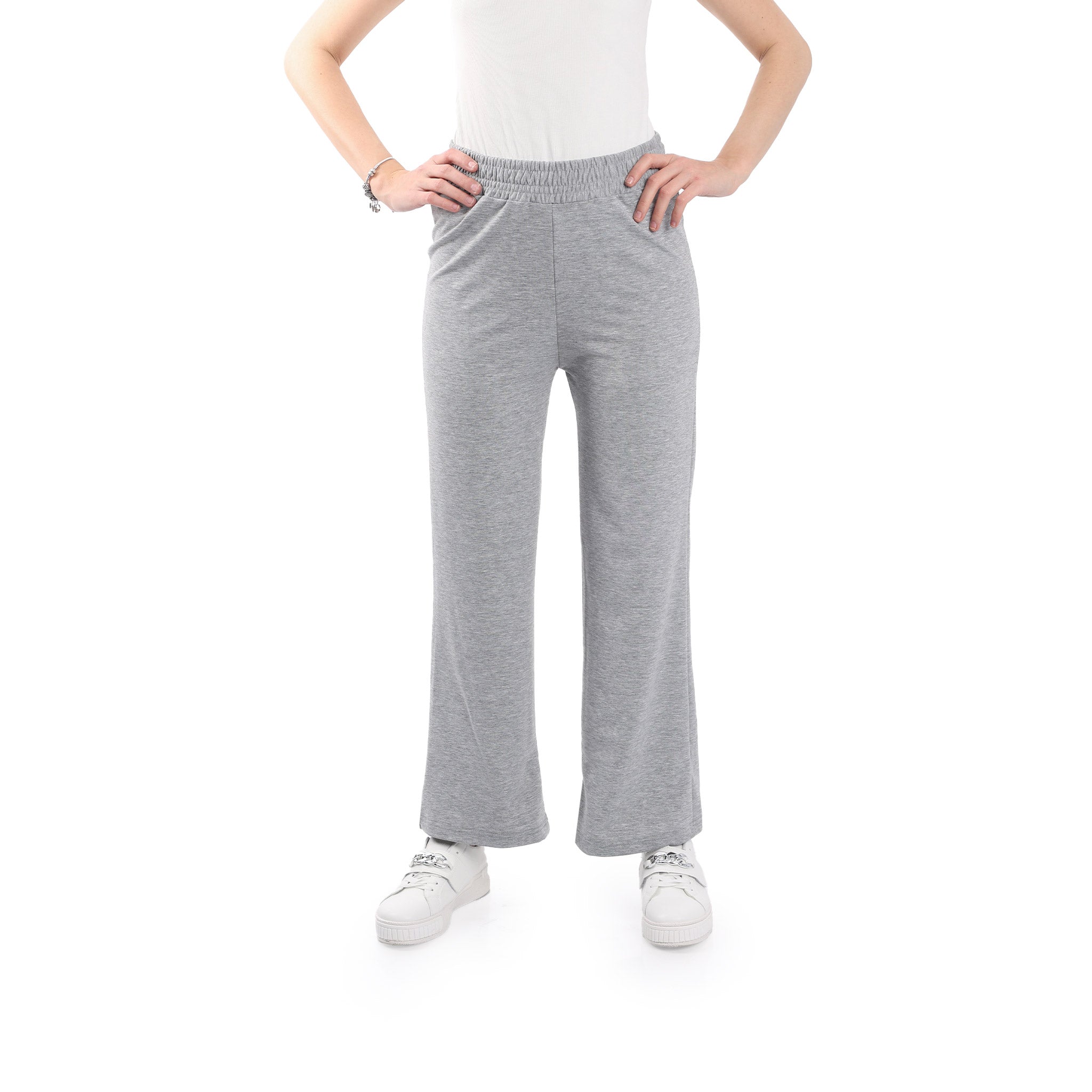 Wide Legs Plain Pants